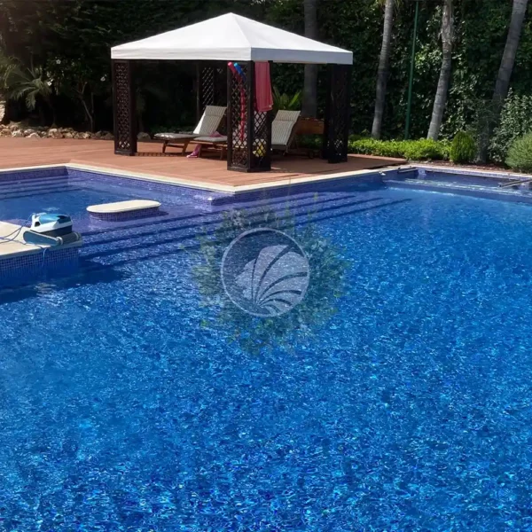 Créez une oasis de luxe avec la mosaïque piscine nacrée