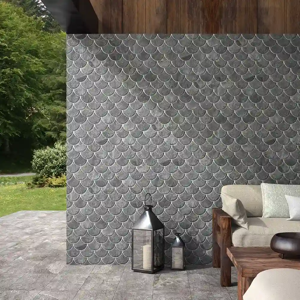 Sublimez votre espace avec du carrelage mosaïque gris